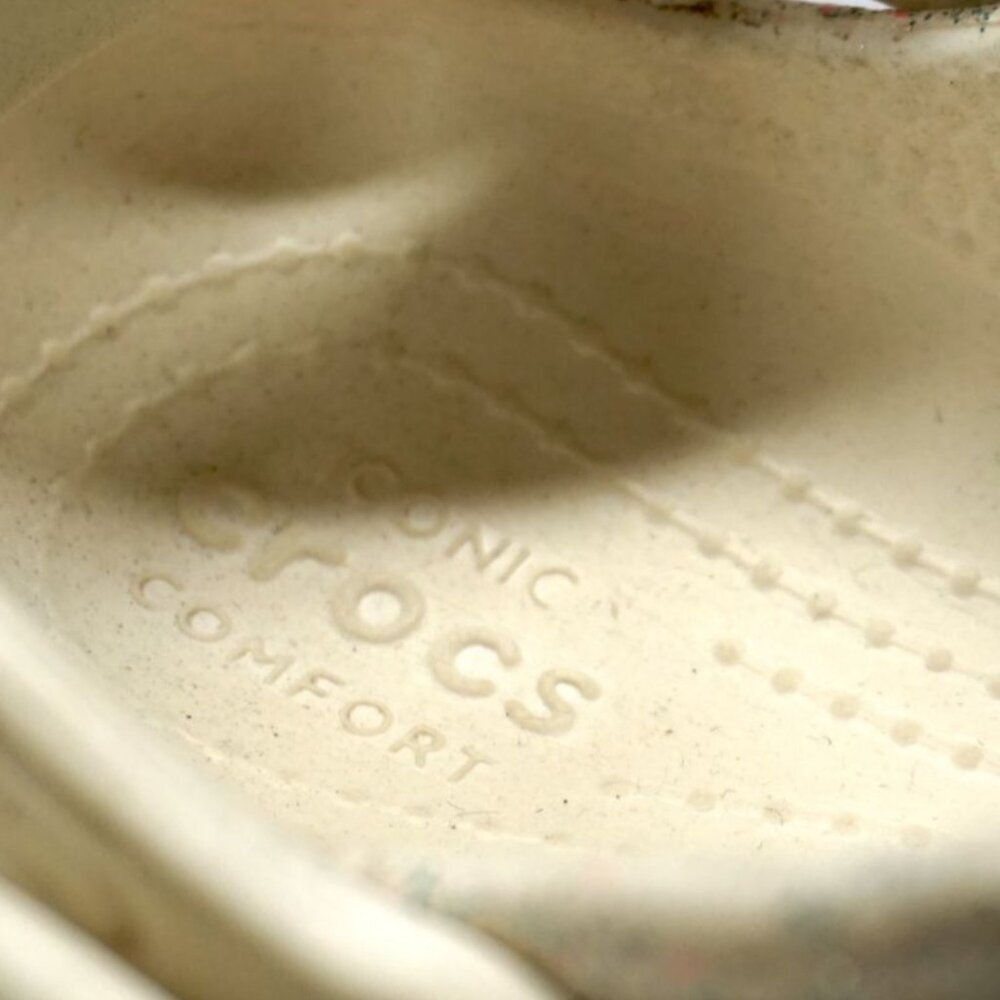 Crocs Kids' Iconic Crocs Comfort Glitter Clogs - Size C13 - Picture 7 of 12